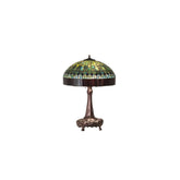 3 Light 31" Tall Tiffany Table Lamp