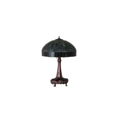 3 Light 31" Tall Tiffany Table Lamp