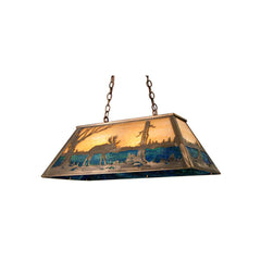 33" L Moose At Lake Island / Billiard Fixture