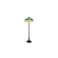 3 Light 62" Tall Tiffany Floor Lamp