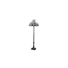3 Light 62" Tall Tiffany Floor Lamp