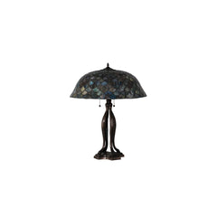 3 Light 30" Tall Tiffany Table Lamp