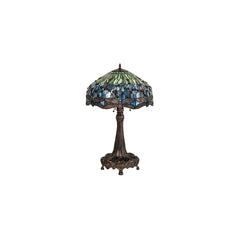 3 Light 31" Tall Tiffany Table Lamp