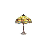 3 Light 26" Tall Tiffany Table Lamp