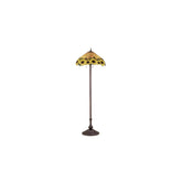 3 Light 63" Tall Tiffany Floor Lamp