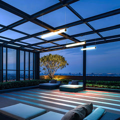 Minimalist Waterproof Outdoor LED Chandelier Landscape Decorative Lighting for Courtyard Aisle