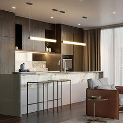 Minimalist Waterproof Outdoor LED Chandelier Landscape Decorative Lighting for Courtyard Aisle