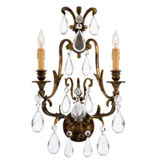 2 Light Candle-Style Wall Sconce