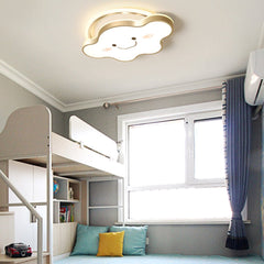 Noordse Cartoon Wolk Drie Tinten Licht LED Dimbaar Decoratief Plafondlamp