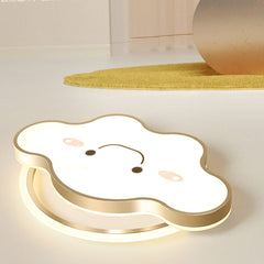 Noordse Cartoon Wolk Drie Tinten Licht LED Dimbaar Decoratief Plafondlamp