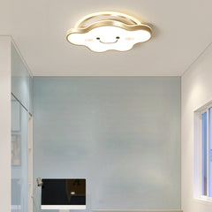 Noordse Cartoon Wolk Drie Tinten Licht LED Dimbaar Decoratief Plafondlamp