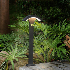 Outdoor Motion Sensor Waterproof LED Fan-shaped Lawn Lamp for Landscape Decorative Lighting