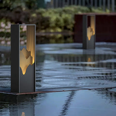 Waterproof LED Mountain Scenery Outdoor Path Lights Landscape Lighting