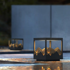 Outdoor Waterproof LED Courtyard Atmosphere Lamp Three-dimensional Landscape Design Courtyard Lamp