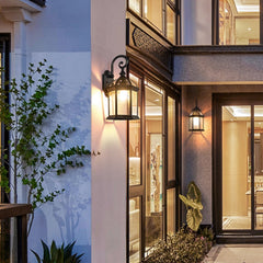 Vintage-Inspired Waterproof Outdoor Wall Lamp Versatile Pendant & Landscape Lighting for Gardens and Villas