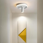 Circular LED Modern Ceiling Lights Adjustable Spotlight Ceiling Lamp