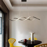 Wave Design Modern Pendant Lighting Minimalist Ceiling Light for Elegant Interiors