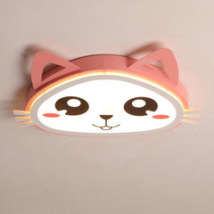 Kitten Bedroom Flush Mount Lighting LED Baby Kids Ceiling Lights