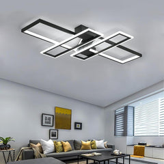 4 Rectangle LED Modern Ceiling Lights Flush Mount Lighting Ceiling Lamp
