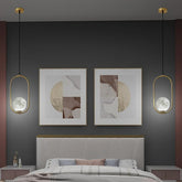 Globe Rectangular Rounded Corners Pendant Light Shades LED Ceiling Lights