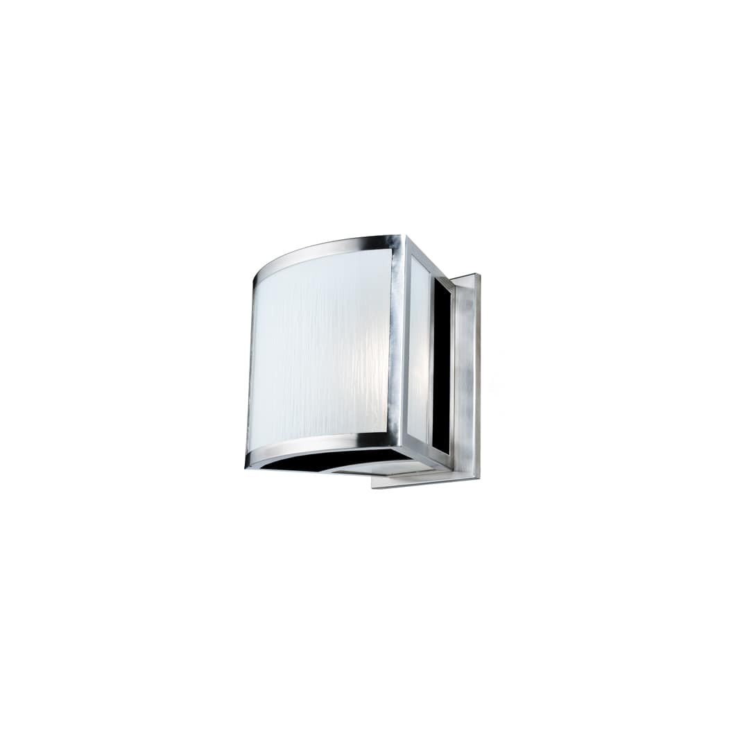 12" Wide Single Light Wall Sconce with Frosted Glass Shade