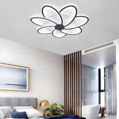 Moderne bloesem opbouwlamp - Acryl LED plafondlamp in bloemvorm