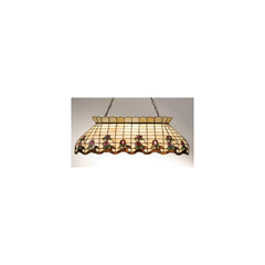 40 Inch Long Roseborder Oblong Chandelier