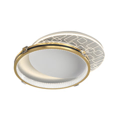 Round Acrylic Creative LED Three Step Dimming Modern Ceiling Lights Fixture