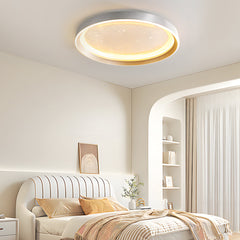 Ronde Acryl Sterrenhemel 3 Staps Dimmen LED Eenvoudige Moderne Plafondlamp