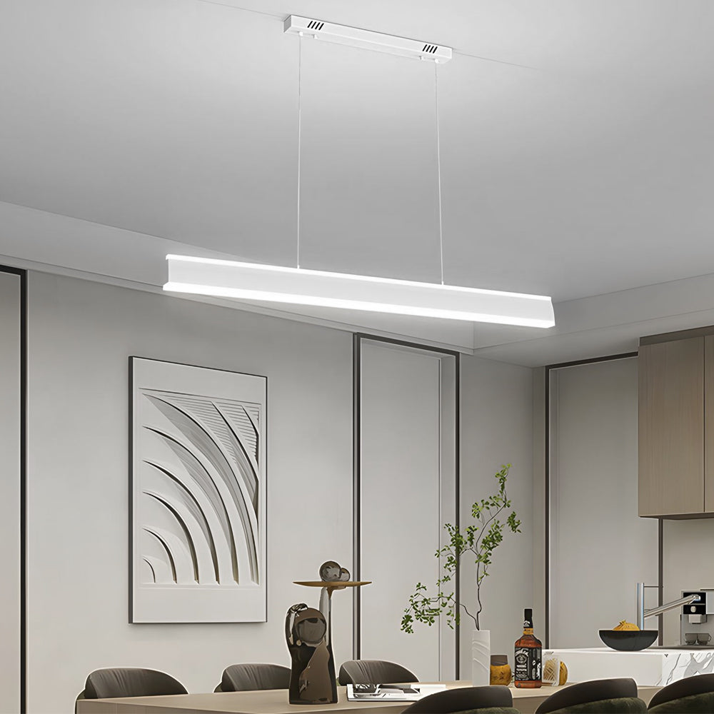 31.5''/39.4''/47.2'' LED Linear Pendant Island Up and Down Light Suspension