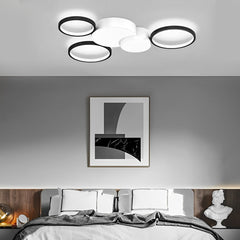 Multiple Circles LED Nordic Ceiling Lights Flush Mount Lighting