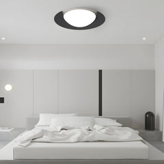 1-Light Round LED Flush Mount Ceiling Light