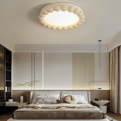 Ronde Artistieke Handgemaakte Drie Staps Dimming LED Scandinavische Plafondlampen
