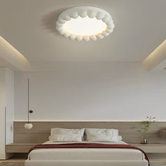 Ronde Artistieke Handgemaakte Drie Staps Dimming LED Scandinavische Plafondlampen