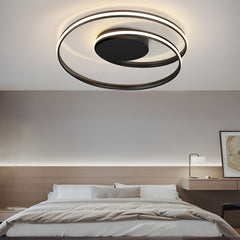 Circulaire Traploze Dimfunctie LED Moderne Plafondlampen Opbouwverlichting