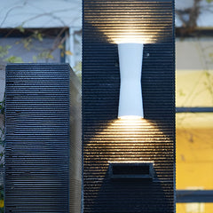 Waterproof LED Up and Down Lights Modern Wall Lamp Wall Washer Light