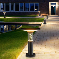 Round Creative Bubble Design Waterproof LED Modern Solar Path Lights