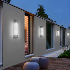 Rectangular Resin LED Waterproof Vintage Outdoor Wall Lights Wall Lamp