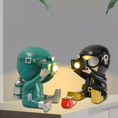 Adventurer Resin Bedside lamp Table Lamp