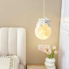 Animal Sleeping Droplight Pendant Lamp