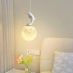 Animal And Moon Hanging light Pendant Light