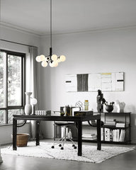 Glass Sphere Cluster Electrolier Chandelier