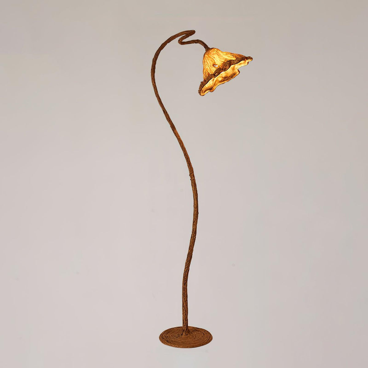 Artistic Lotus Leaf Accent Lamp Floor Lamp