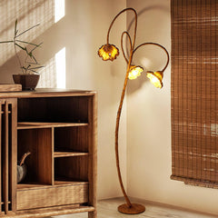 Artistic Lotus Leaf Accent Lamp Floor Lamp