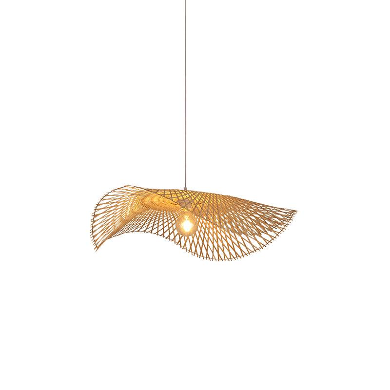 Bamboo Frame Ceiling light fitting Pendant Lamp