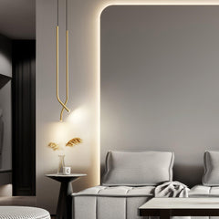 Bending Line Hanging light Pendant Lamp