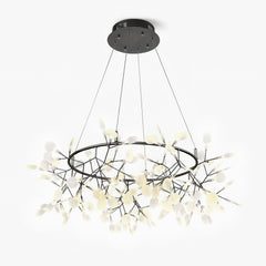 Black Big O Firefly LED Electrolier Chandelier