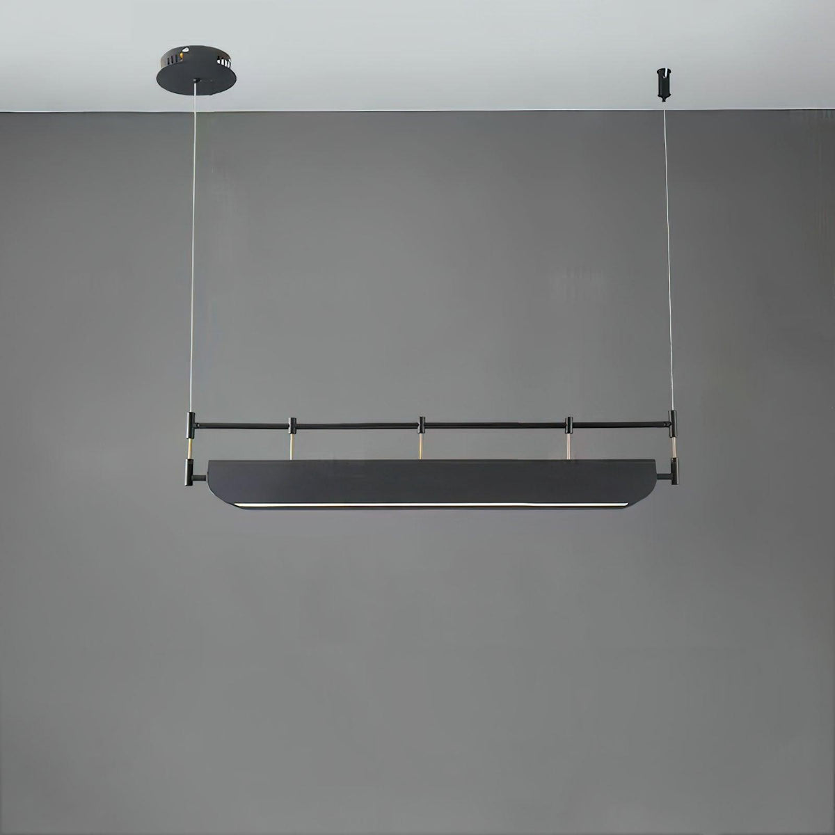 Black Roof LED Pendant light Chandelier