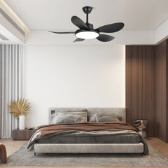 Brinley 48"/52" Flush mount light Ceiling Fan Light