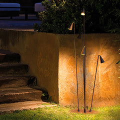 Bellflower Patio light Outdoor Floor Lamp